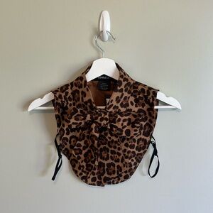 Cheetah print dickie